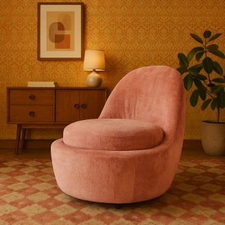 Loungestol <strong>Larian</strong>  Rosa