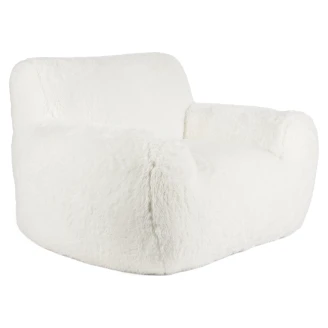 Bold Monkey Loungestol <strong>Cuddle the Yeti</strong>  Hvit