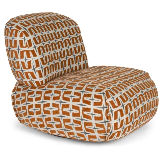 Bold Monkey Loungestol <strong>Ritz</strong>  Oransje, Beige
