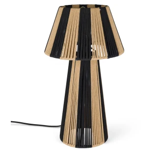 Bold Monkey Bordlampe <strong>Stripe it up</strong>  Svart, Beige
