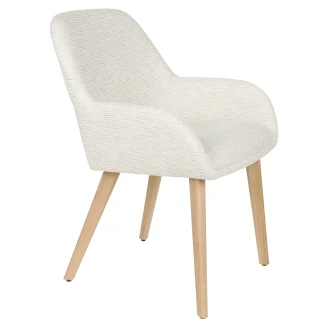 Stol med Armlener <strong>Noxx</strong>  Hvit