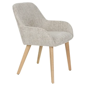 Stol med Armlener <strong>Noxx</strong>  Brun