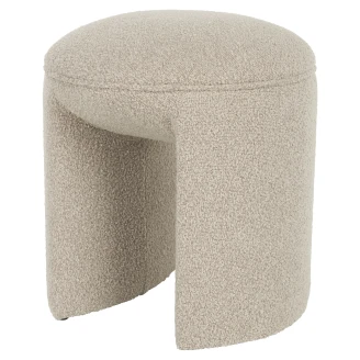 Sittepuff <strong>Briva</strong>  Beige Ø42 cm