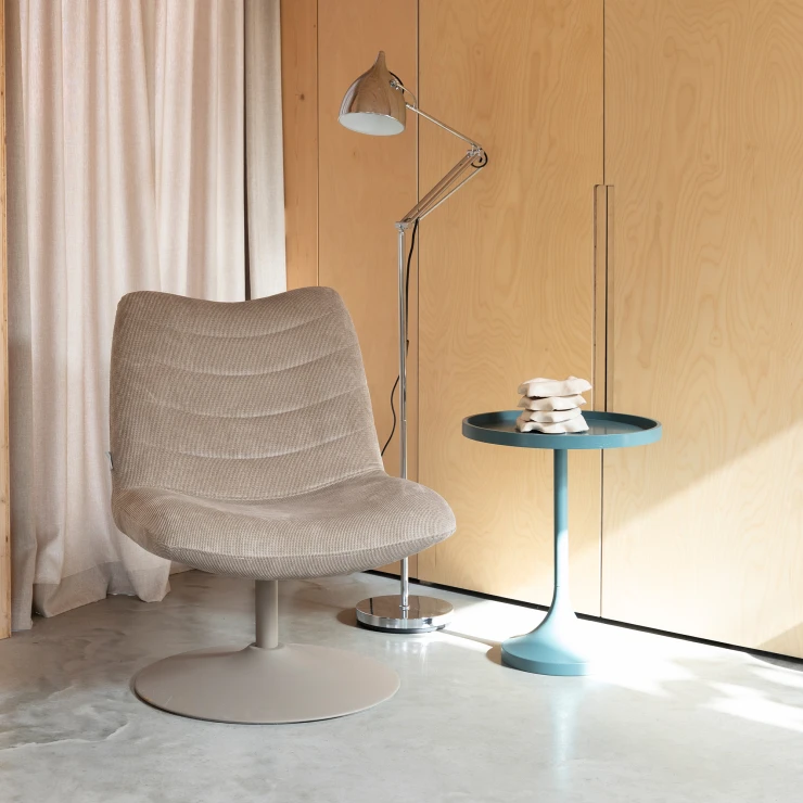Zuiver Sidebord Jason Blå Ø46 cm