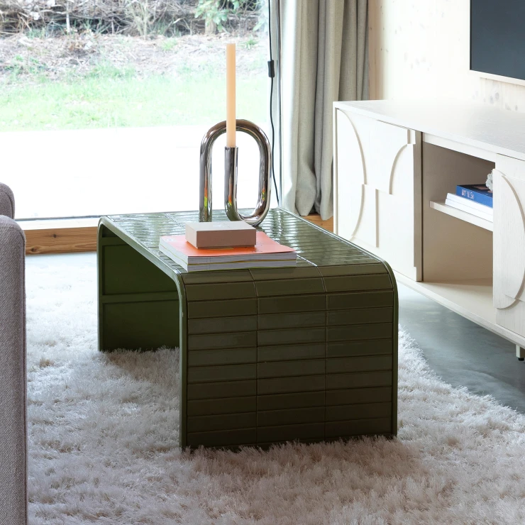 Zuiver Sofabord Tiles Grønn 80x47 cm