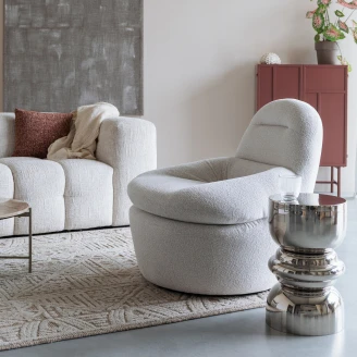Loungestol <strong>Waro</strong>  Hvit