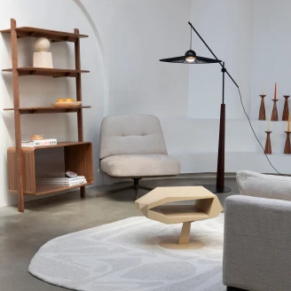 Zuiver Loungestol Benjamin Beige