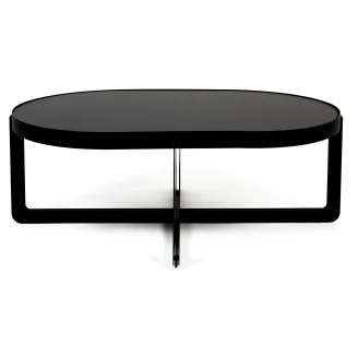 Zuiver Sofabord Oval Centre Svart 68x102 cm