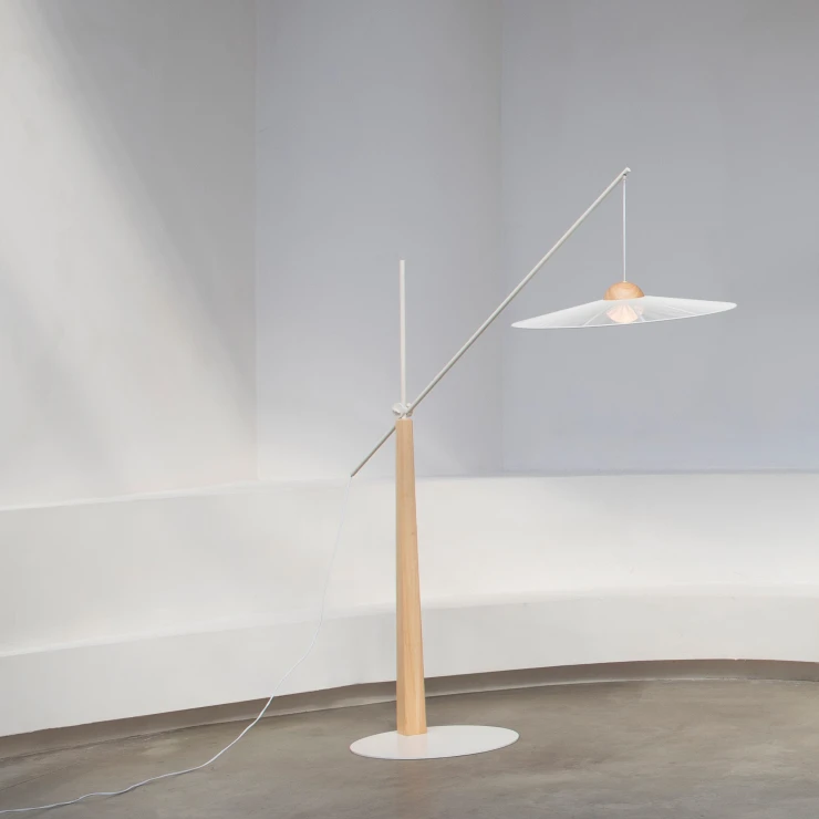 Zuiver Gulvlampe Belle Beige