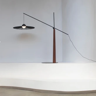Zuiver Gulvlampe Belle Svart