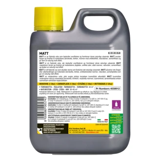 Overfladebehandling Voks Mat 1L