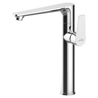 Servantbatteri <strong>Velinor</strong>  Krom Blank Høy med Sideplassert Innsats