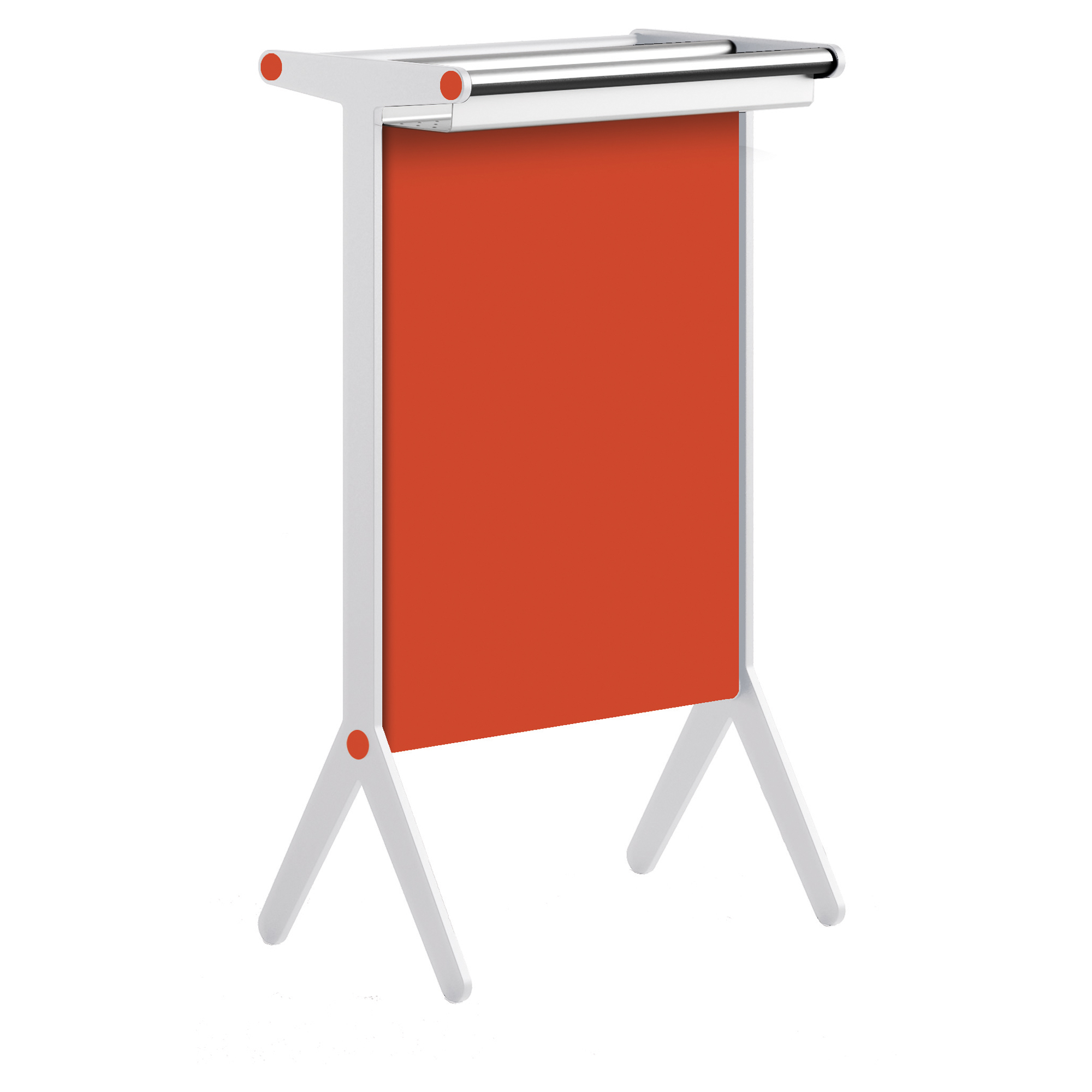 Elektrisk Radiator 150 W Sam 3 Oransje-Hvit