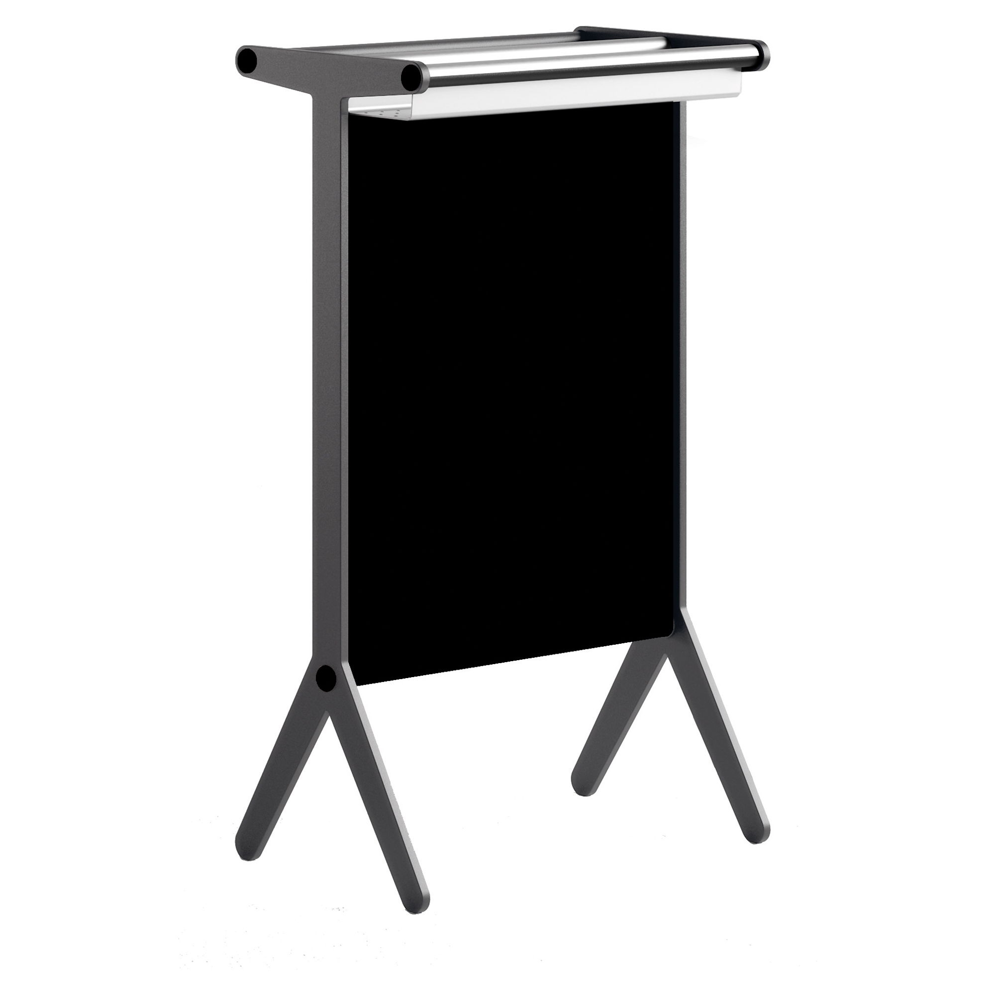Elektrisk Radiator 150 W Sam 8 Svart-Grå