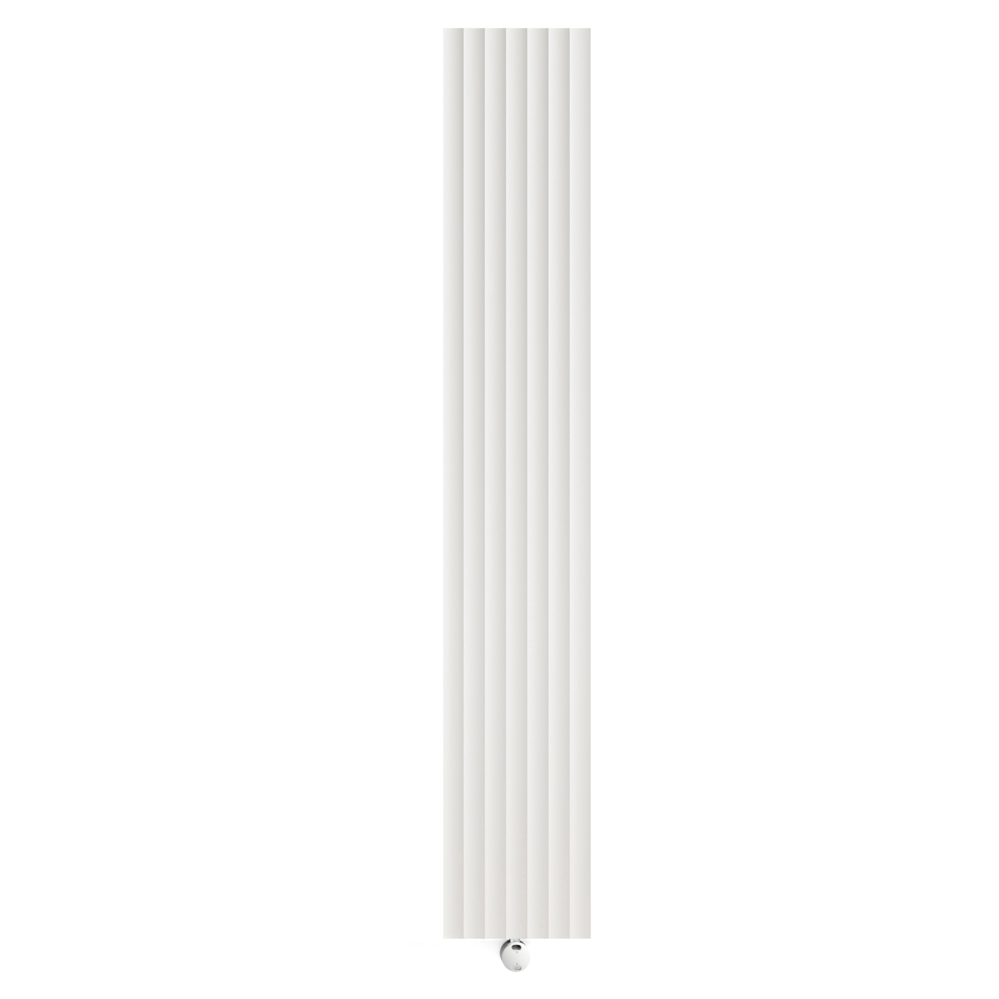 Elektrisk Radiator 400 W Righe 100 Hvit Matt