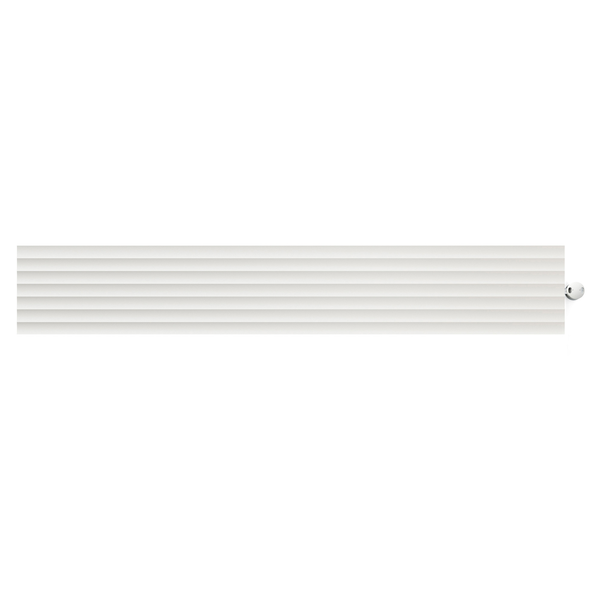 Elektrisk Radiator 400 W Righe 100 Horisontal Hvit Matt