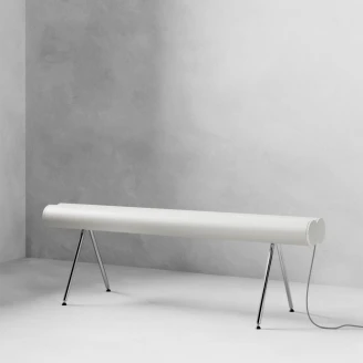 Elektrisk Radiator 225 W <strong>Ottolungo</strong>  Benk Hvit Matt