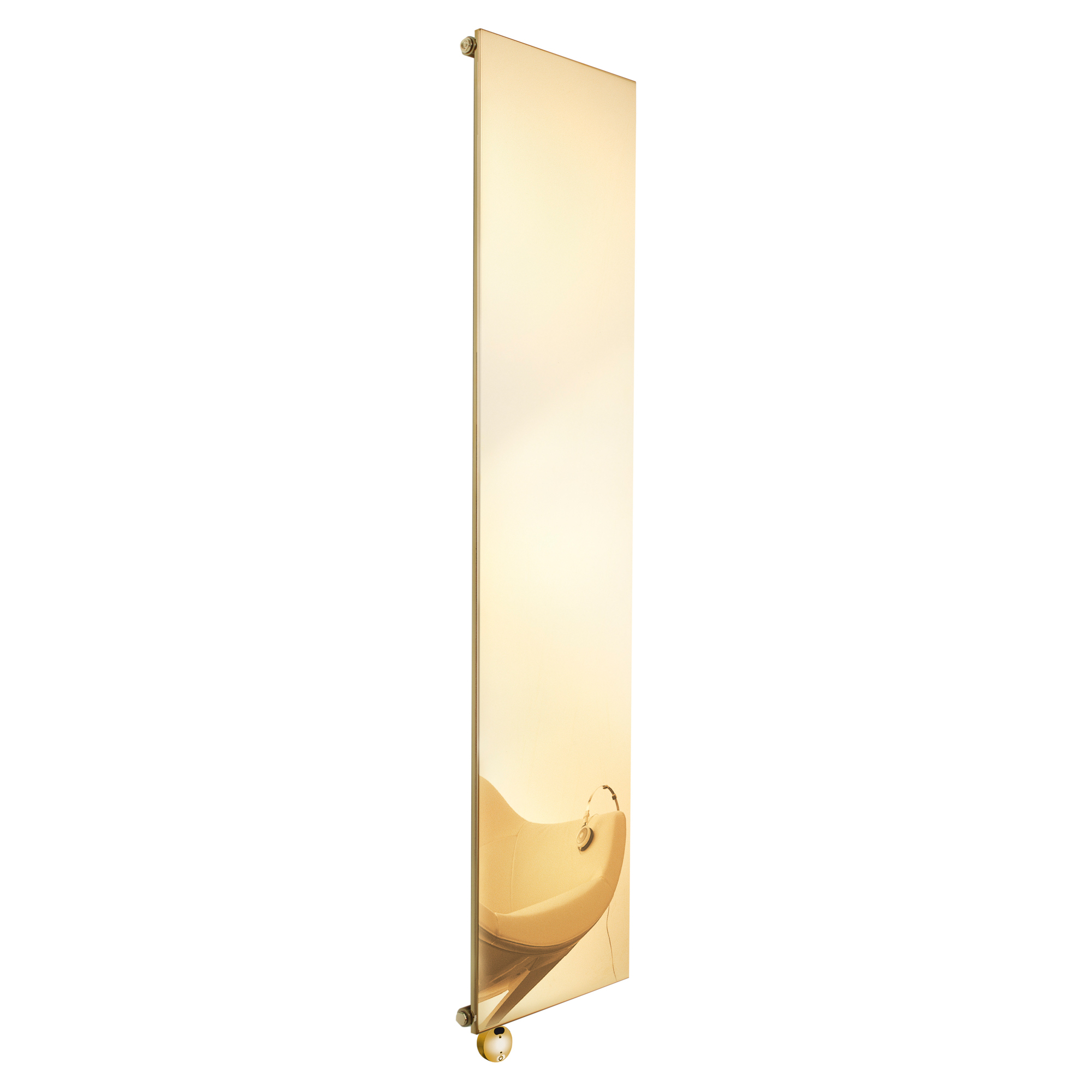 Elektrisk Radiator 595 W Ice Inox Refleks Gull