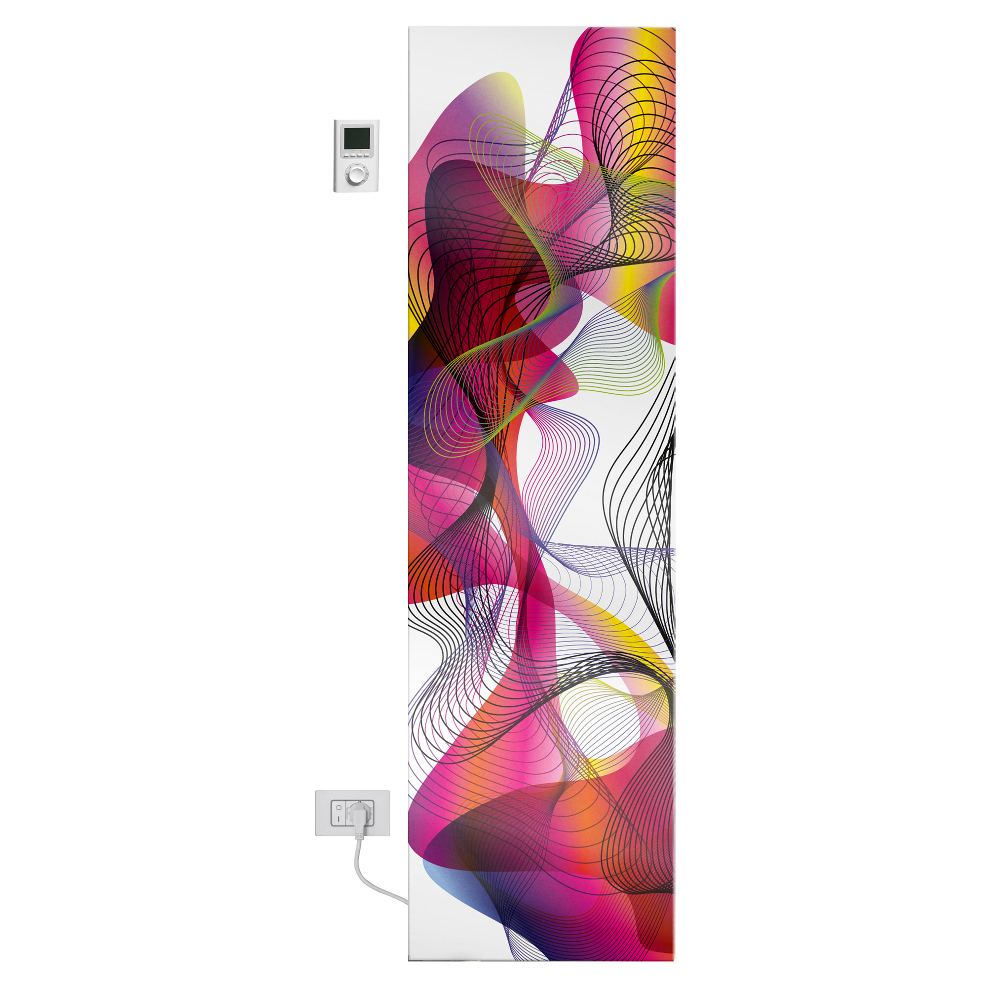 Elektrisk Radiator 1000 W Art Entropy Plus