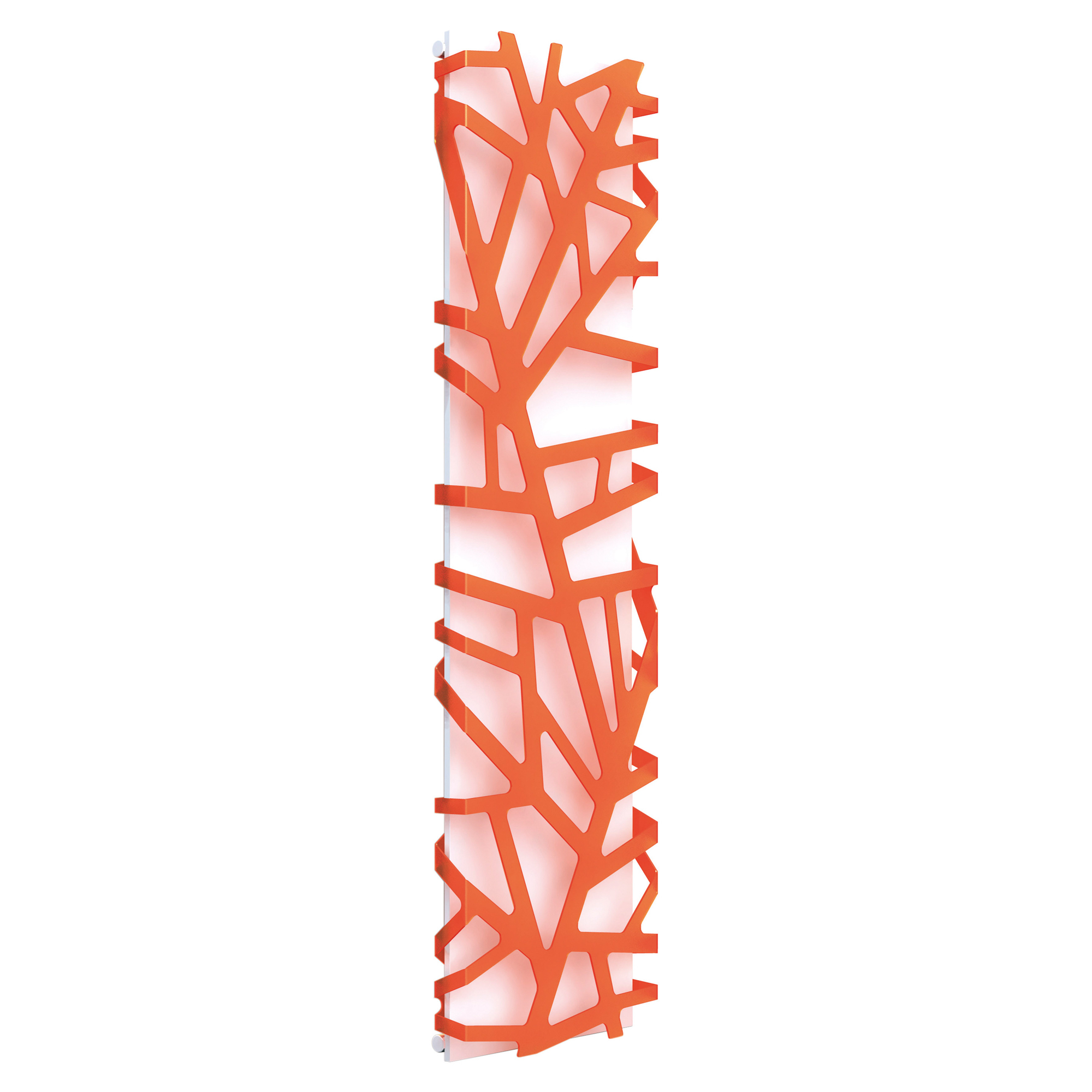 Vannradiator 608 W Flora Hvit-Oransje