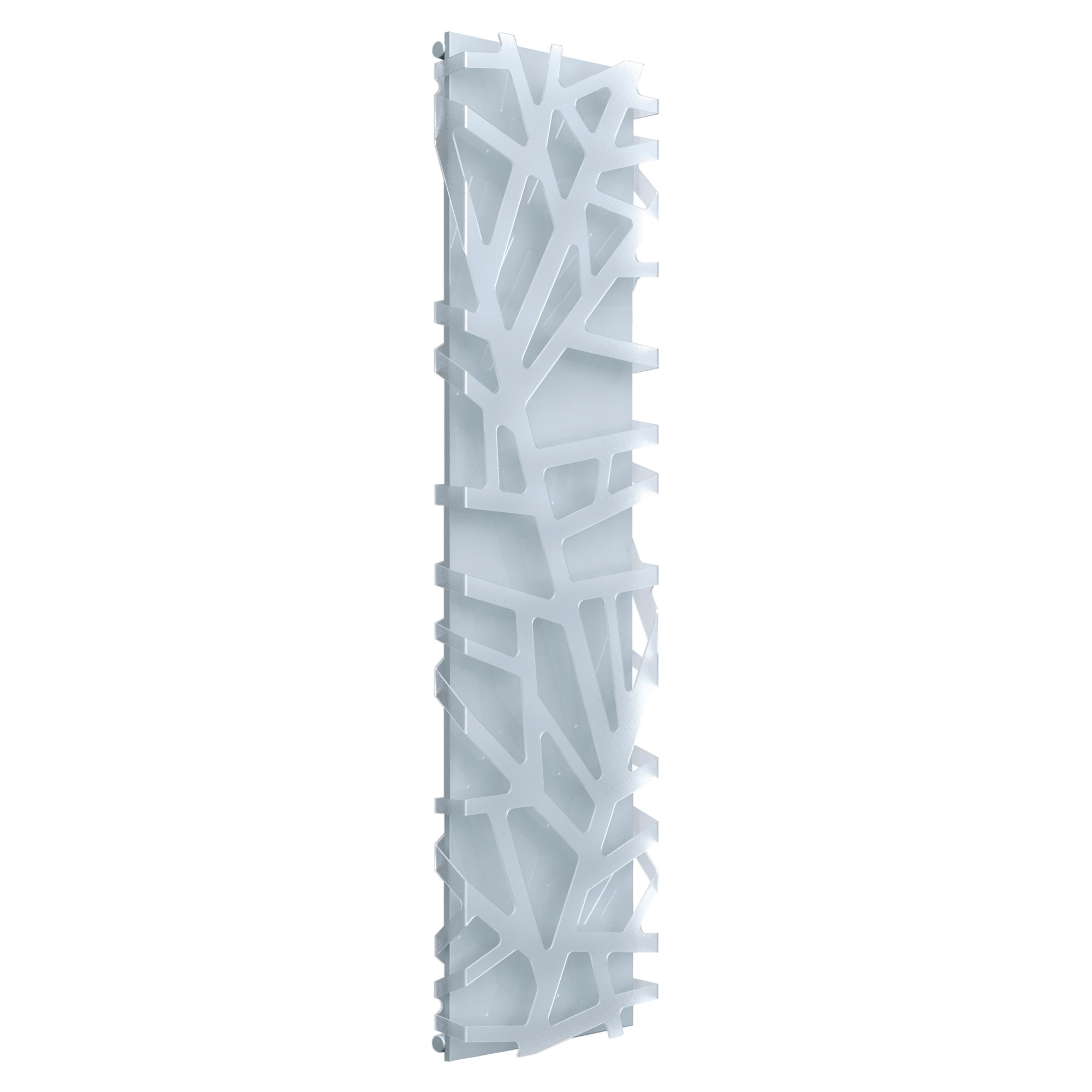 Vannradiator 903 W Flora Hvit-Nøytral Transparent