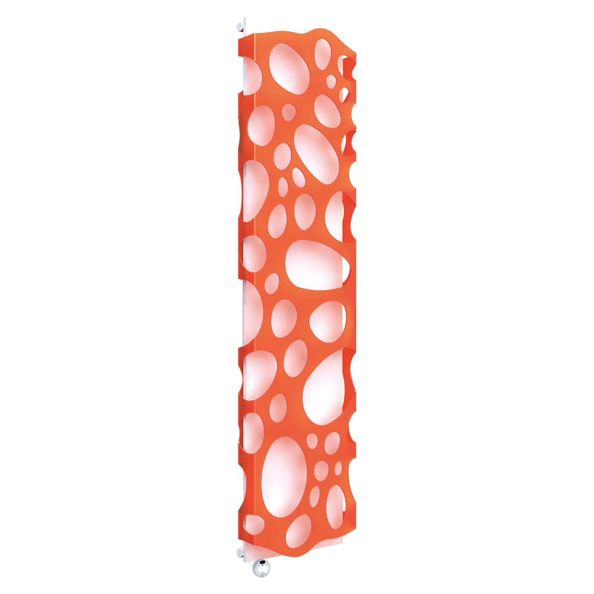 Elektrisk Radiator 700 W Scuba Hvit-Oransje