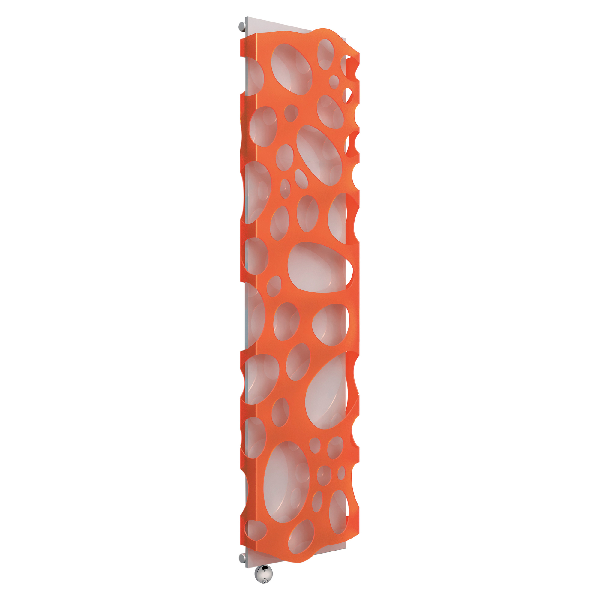 Elektrisk Radiator 1000 W Scuba Lysgrå-Oransje