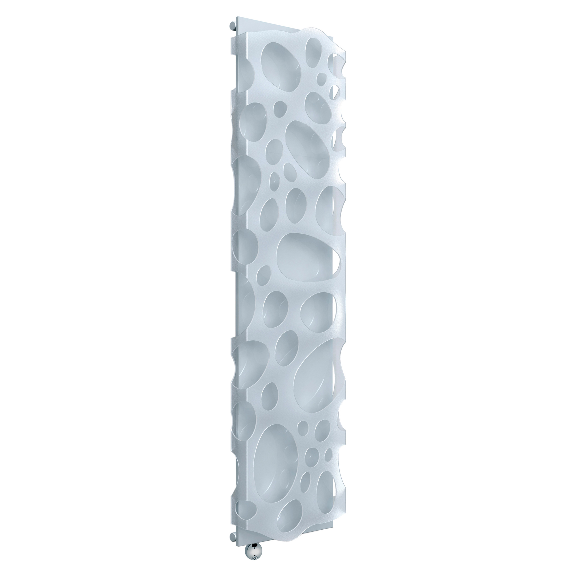 Elektrisk Radiator 1000 W Scuba Lysgrå-Nøytral Transparent