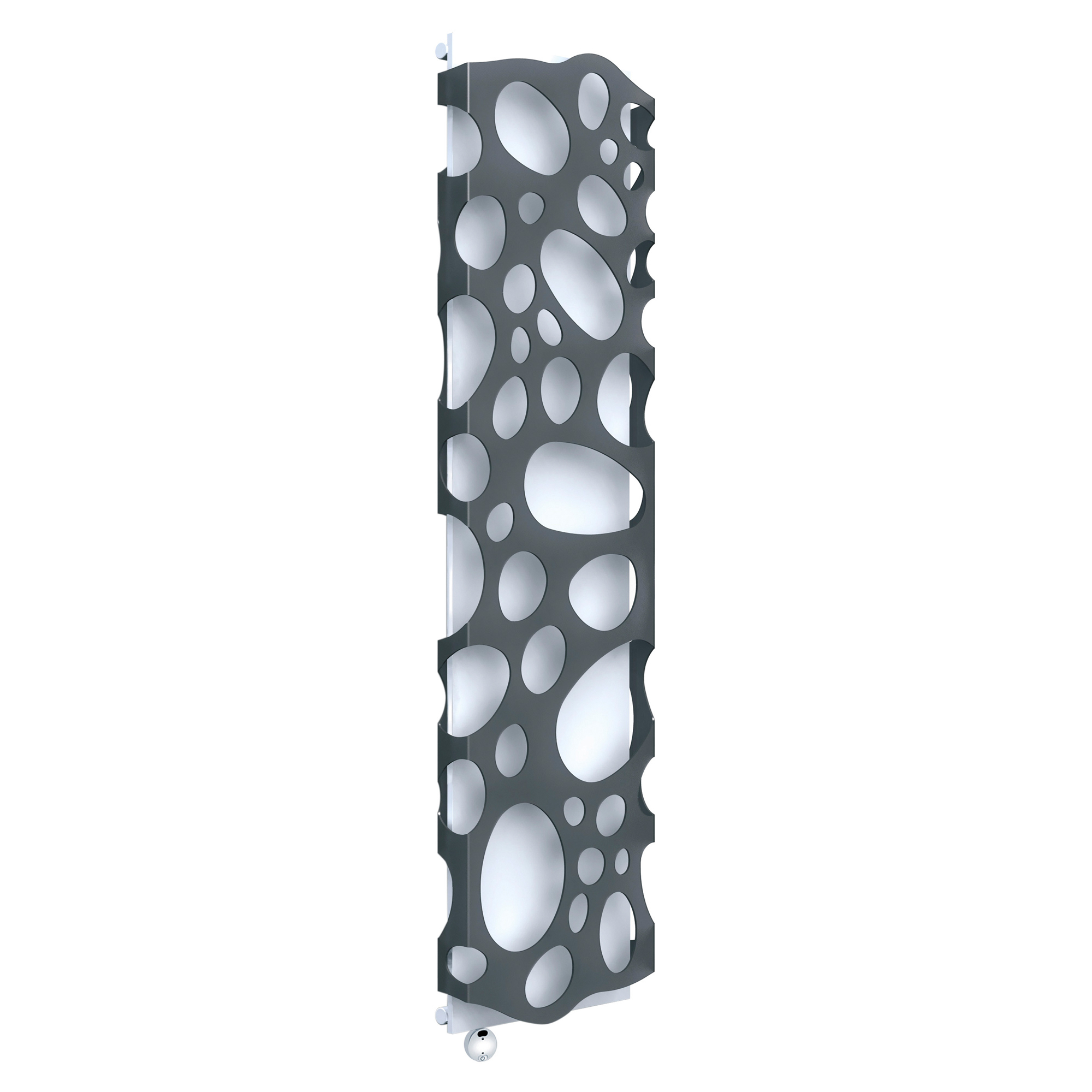 Elektrisk Radiator 700 W Scuba Hvit-Svart