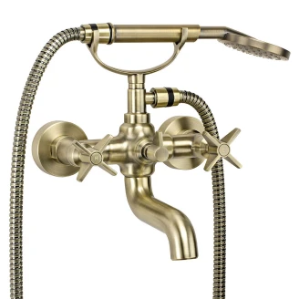 Badekar Armatur <strong>Temisto</strong>  Messing Mat