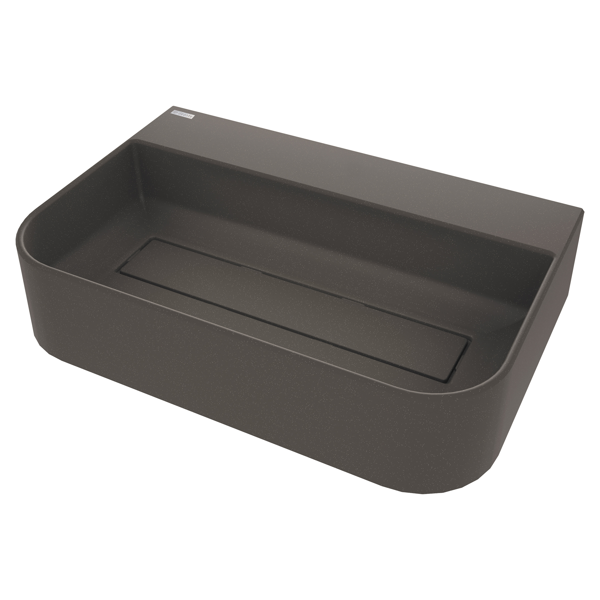 Servant Arnika Rektangulär Antrasitt Metallic Matt 60x40 cm