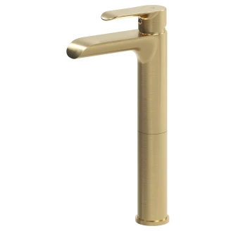 Håndvaskarmatur <strong>Lore</strong>  Guld Mat Høj