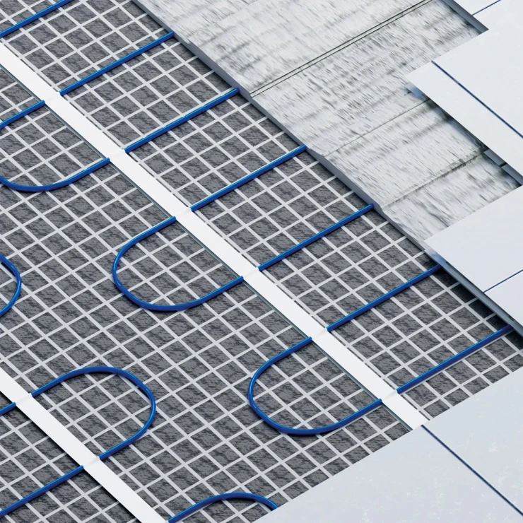 Rointe Värmematta Milos 150 W/m², 10.0 m² For Hårda Golv, Keramik og Porslin