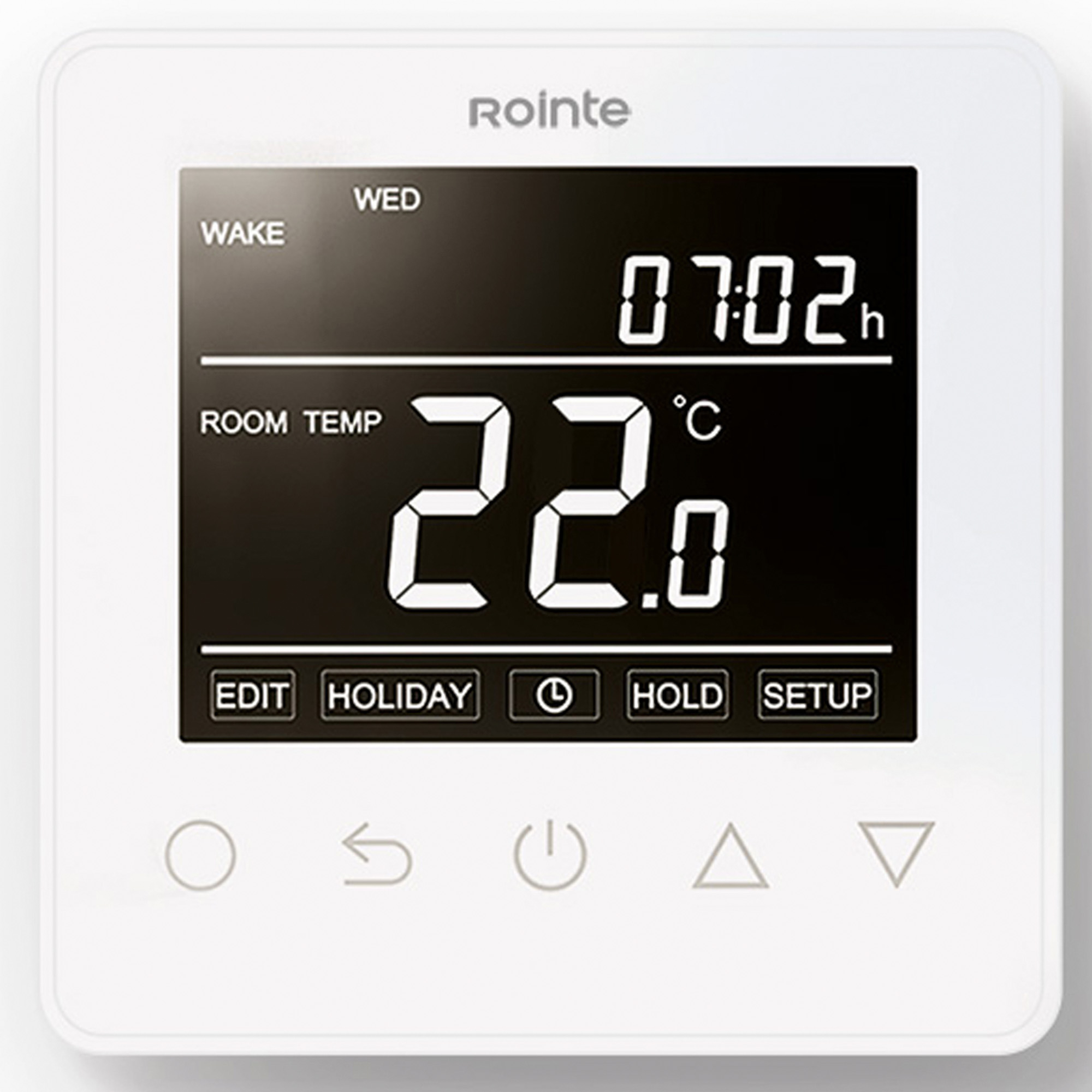 Rointe Programmerbar Digital Termostat ST3 Hvit Matt
