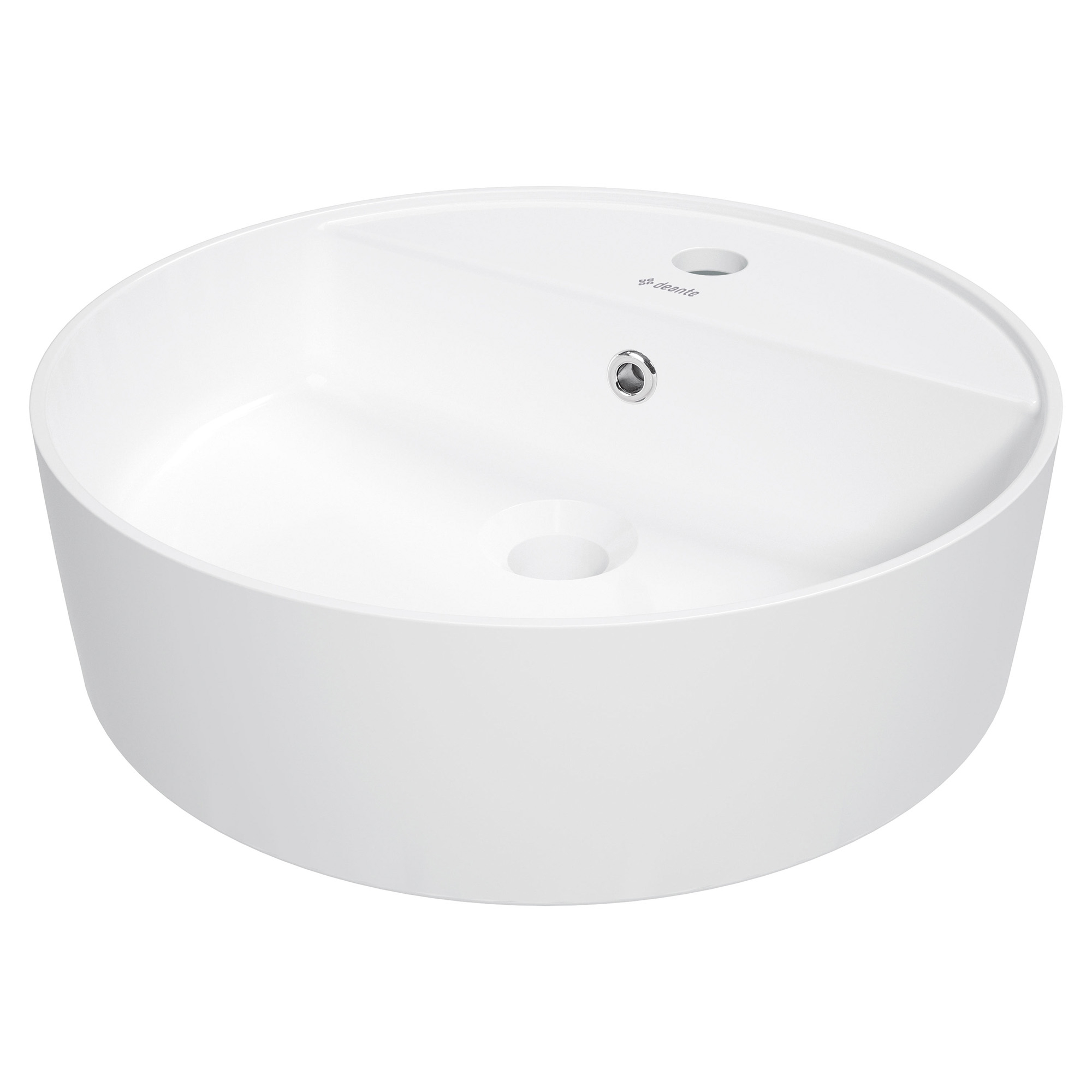 Servant Round Hvit Blank 42 cm