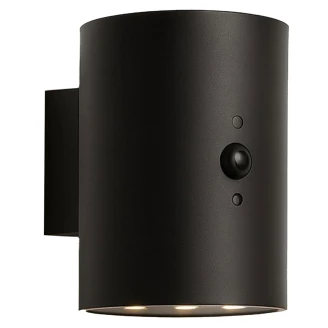 Solcellevegglampe <strong>Senora</strong> Rund M Sort Matt
