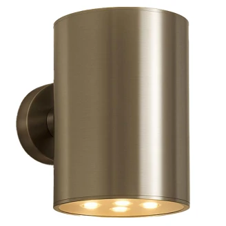 Solcellevegglampe <strong>Senora</strong> M Rustfritt Stål Blank
