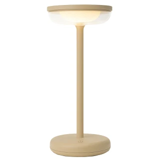 Solcellebordlampe <strong>Solvy</strong>  Sand Matt