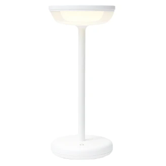Solcellebordlampe <strong>Solvy</strong>  Hvit Matt