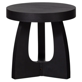 Woood Sofabord <strong>Tala</strong>  Svart Ø45 cm