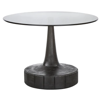 Woood Sofabord <strong>Soya</strong>  Svart Ø 60 cm
