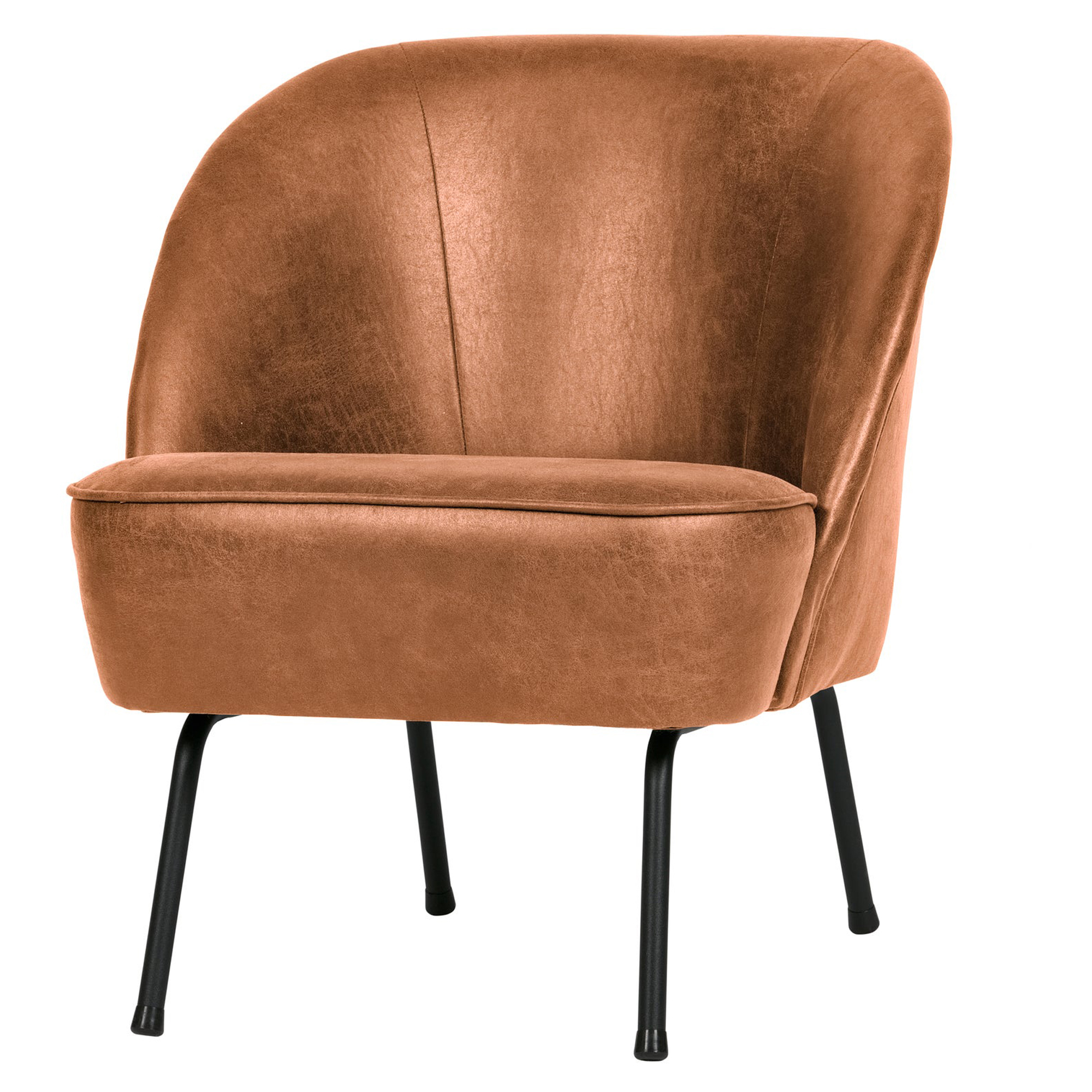 Woood Lenestol Vogue Alpha Cognac Eco-Lær