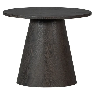 Woood Sofabord <strong>Maan</strong>  Mørkebrun Ø 40 cm