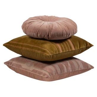 Woood Sett med Puter 3 stk <strong>Feis</strong>  Rosa