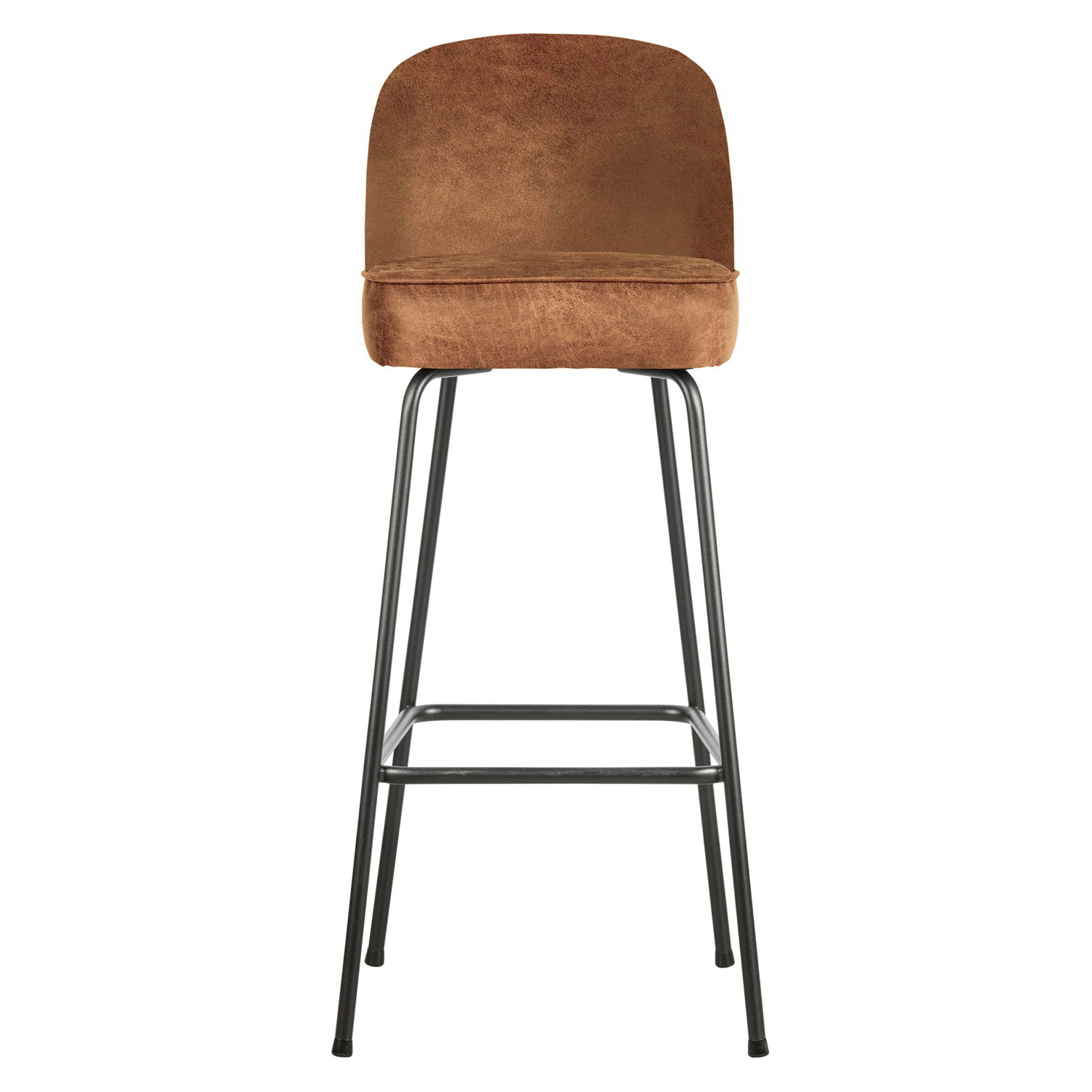 Woood Barstol Vogue Alpha Cognac Eco-Lær 80 cm