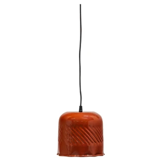 Woood Hengende Lampe <strong>Arleso</strong>  Oransje, Brun