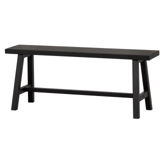 Woood Benk <strong>Imme</strong>  Svart 110 cm