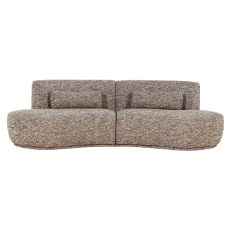 Woood Sofa 4-seter <strong>Batavier</strong>  Lysbrun