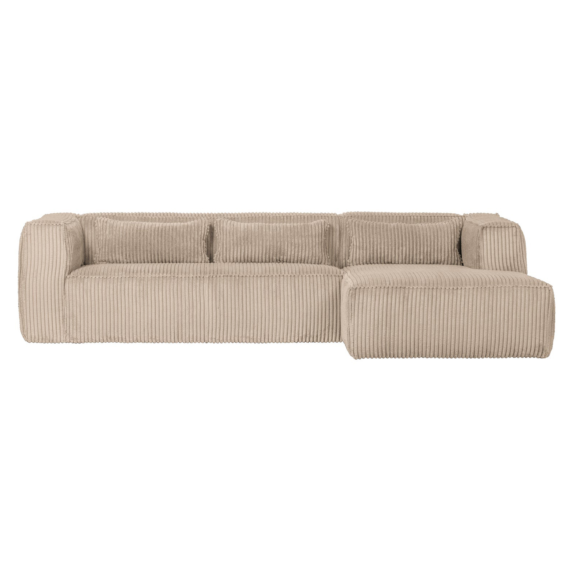 Woood Hjørnesofa Høyre Bump Travertin