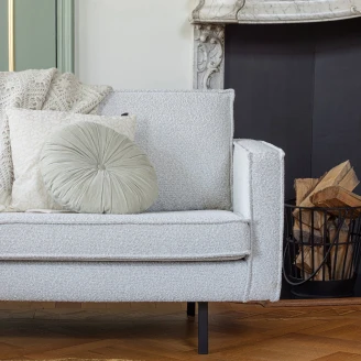 Woood Sofa 2,5-seter Rodeo Natur Bouclé